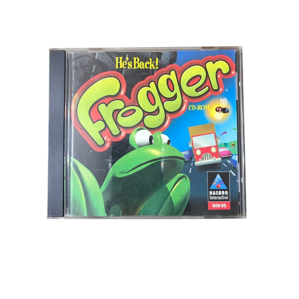 Frogger He's‎ Back PC CD-ROM for Windows 95 (1997) Hasbro